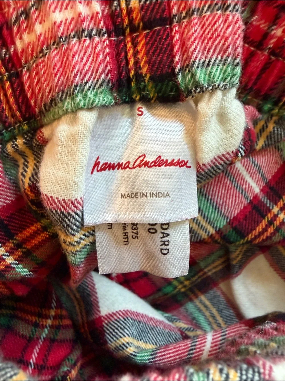 Hanna Andersson Holiday Plaid Pajama Set